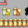 Growlithe - Walk [WIP Shimeji]