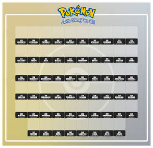 POKEDEX SHIMEJI PROJECT - JOHTO EGGS POSTER