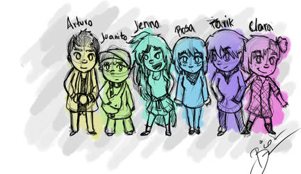 Ocs for the Fanpage (BioDibujos)