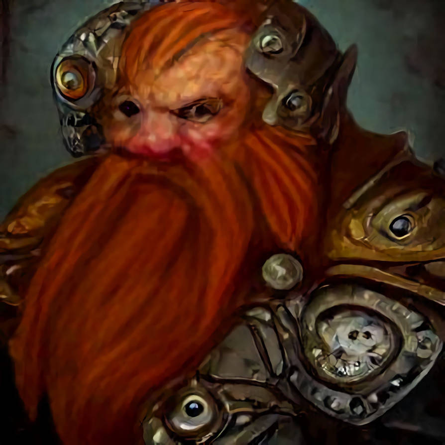 Cyber Dwarf by AchingImagination on DeviantArt