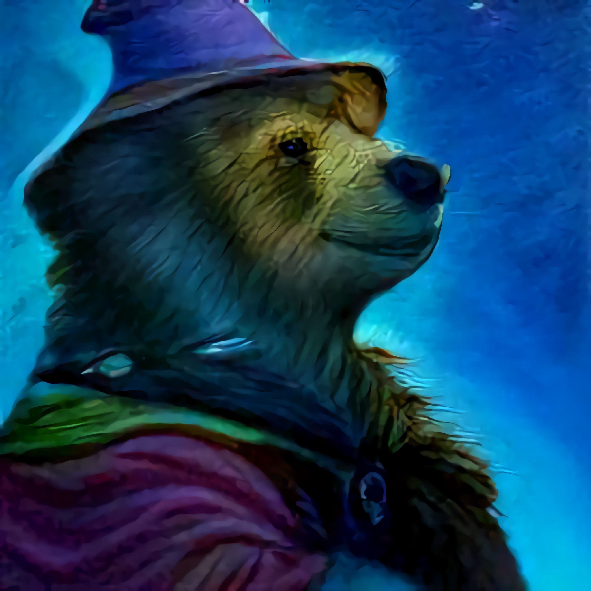 Wizard Bear by AchingImagination on DeviantArt