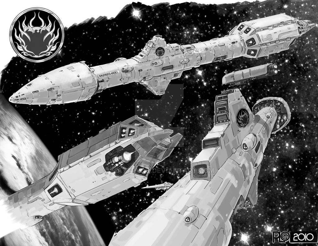 Starship Deviantart Vector Commission: Starship by mattPLOG on DeviantArt