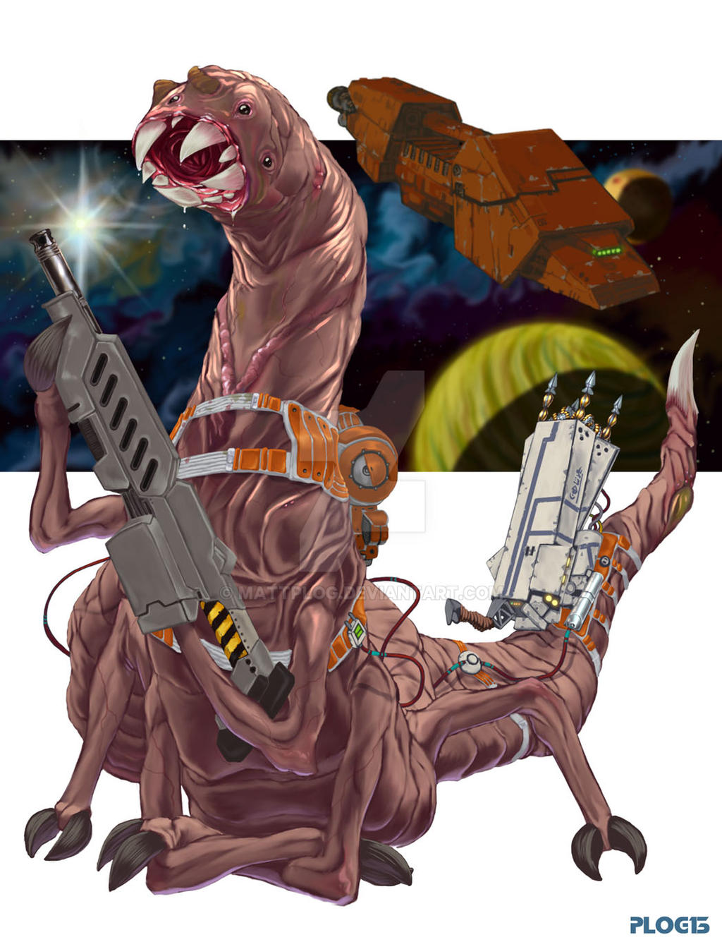 Commission: Florn Lamproid by mattPLOG on DeviantArt