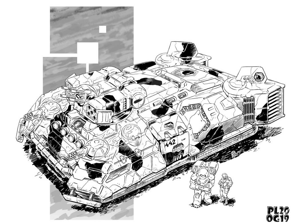 Deviantart Apc Comm: Heavy APC by mattPLOG on DeviantArt