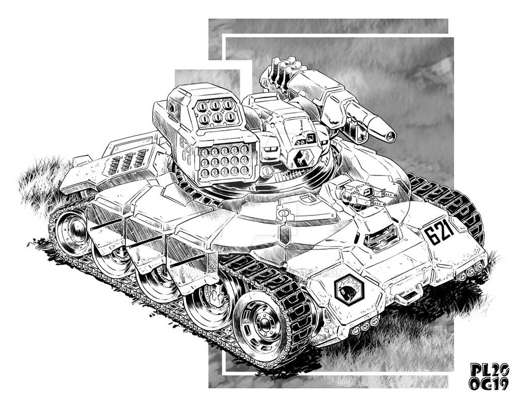 Comm: Light Tank Multirole by mattPLOG on DeviantArt