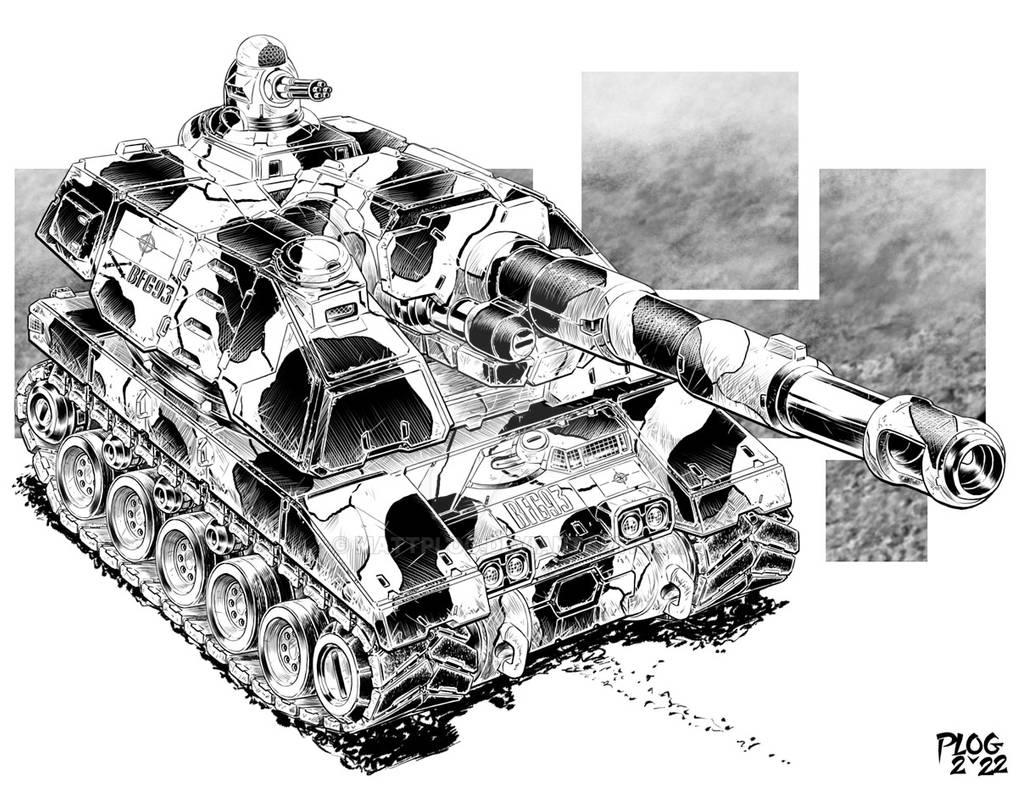 Comm: Artillery Tank by mattPLOG on DeviantArt
