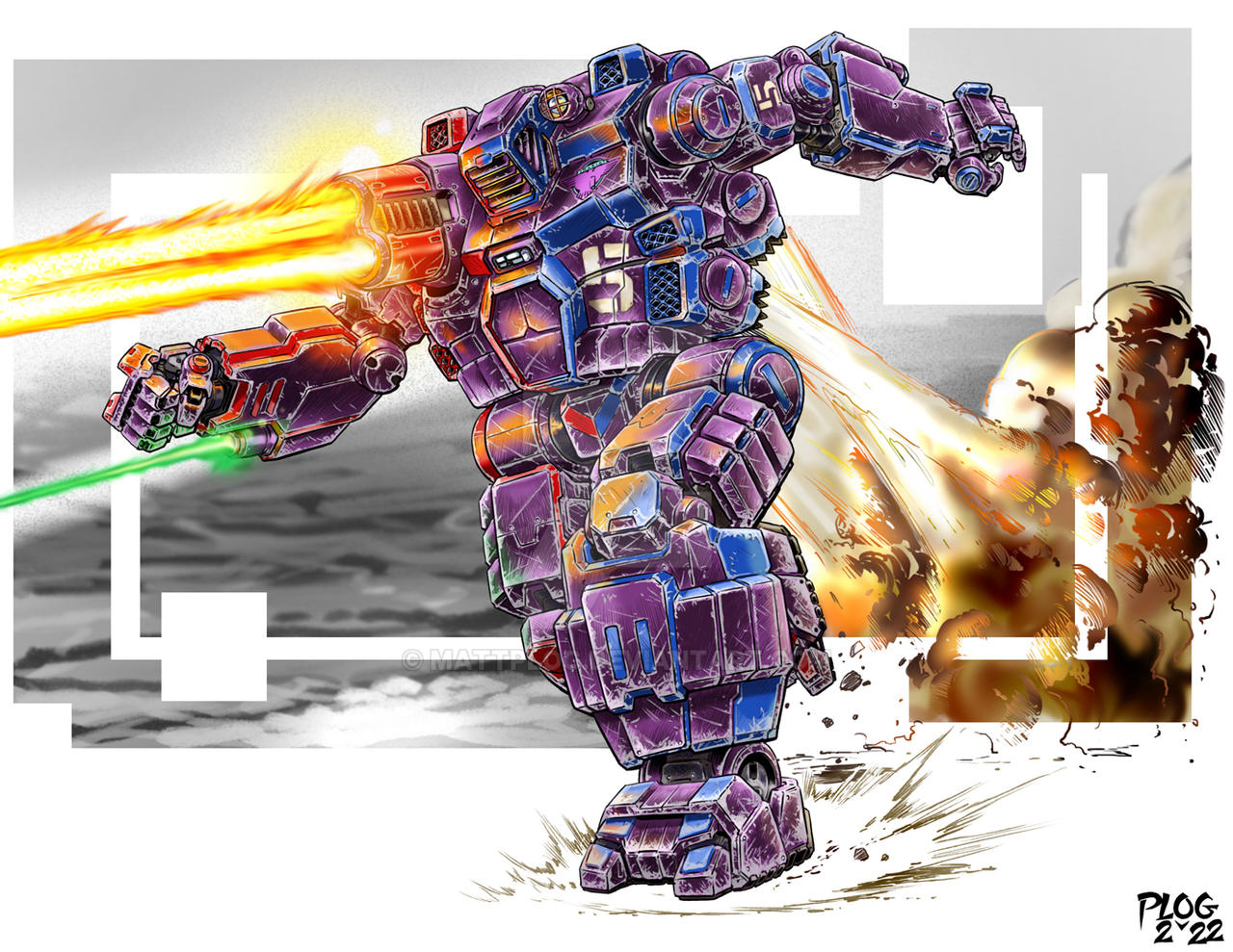 Comm: Colorized Classic by mattPLOG on DeviantArt