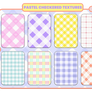 15+ PASTEL CHECKERED TEXTURES