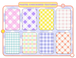 15+ PASTEL CHECKERED TEXTURES