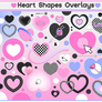 HEART SHAPE OVERLAYS PACK