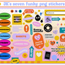 FREE STICKER PACK INSPIRED BY JUNGKOOK'S SEVEN