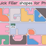 FREE 40+ QUICK FILLER SHAPES FOR EDITS