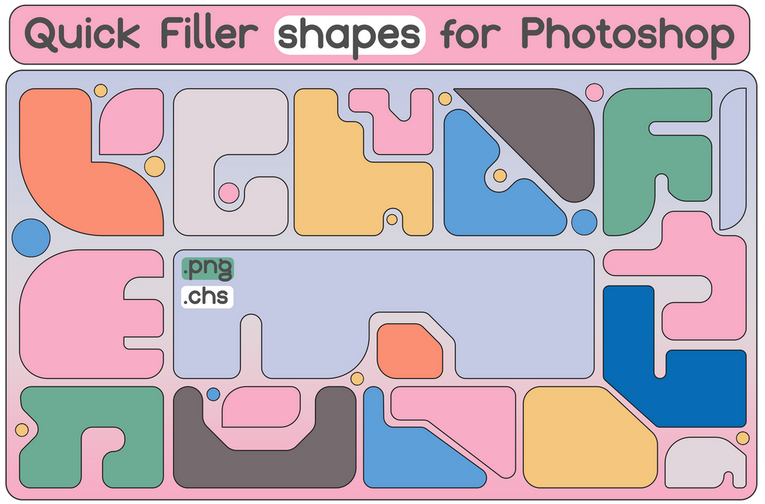 FREE 40+ QUICK FILLER SHAPES FOR EDITS by chimiyaa on DeviantArt