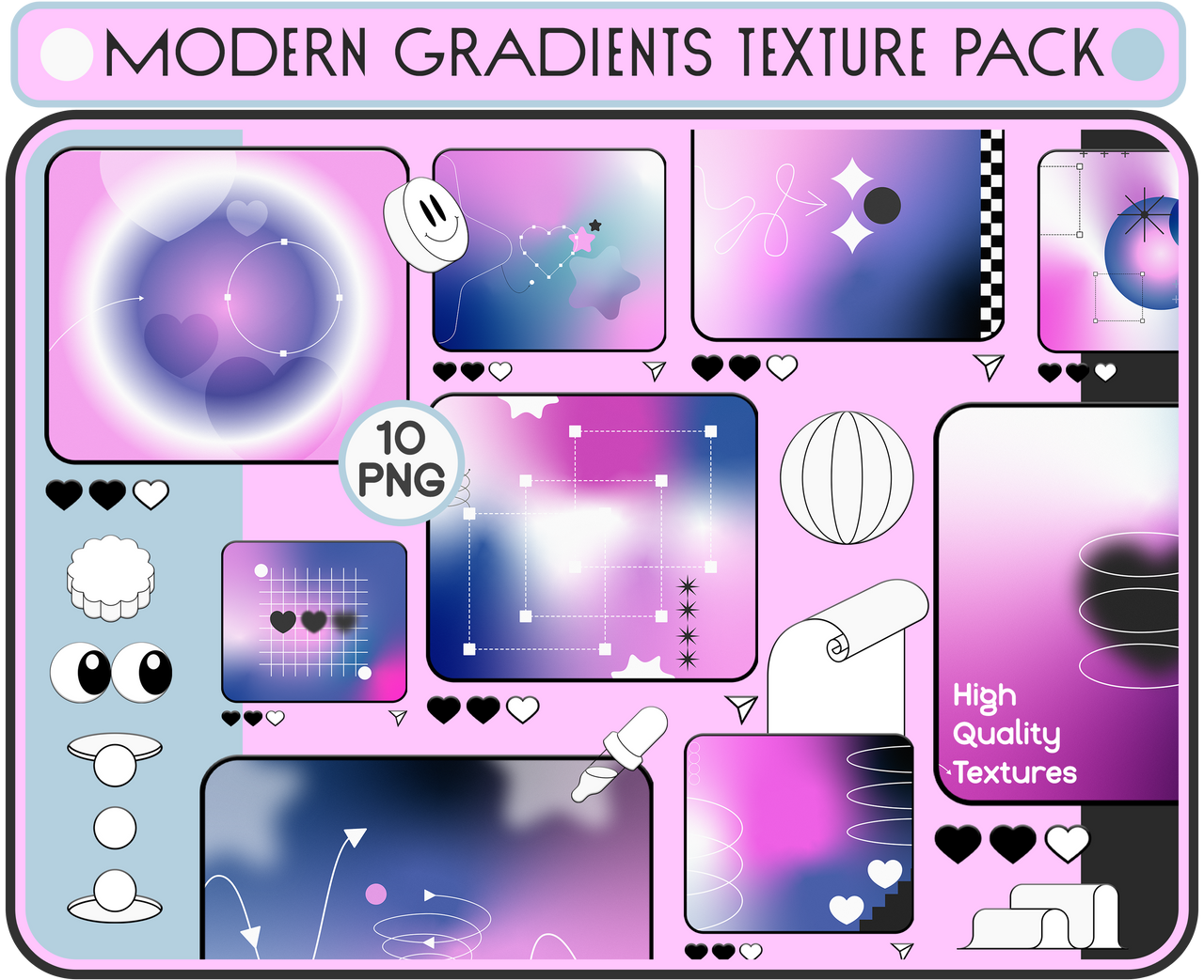 MODERN GRADIENT TEXTURES PACK by chimiyaa on DeviantArt