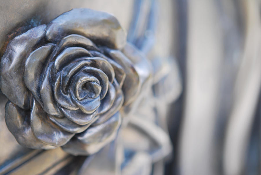 Metallic Roses Painting Metal roses by Soarinsora on DeviantArt