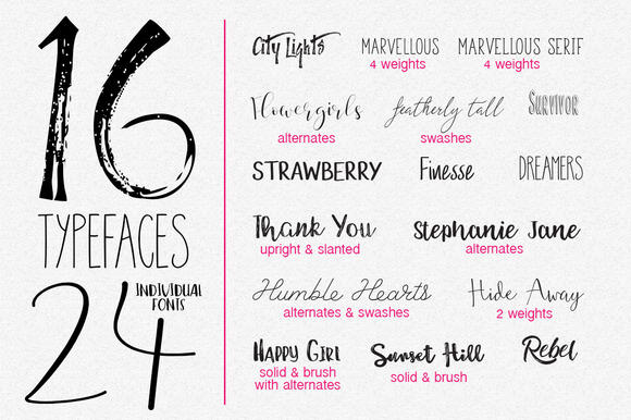 Font Bundle - Instant Hand Lettering by creativework247 on DeviantArt