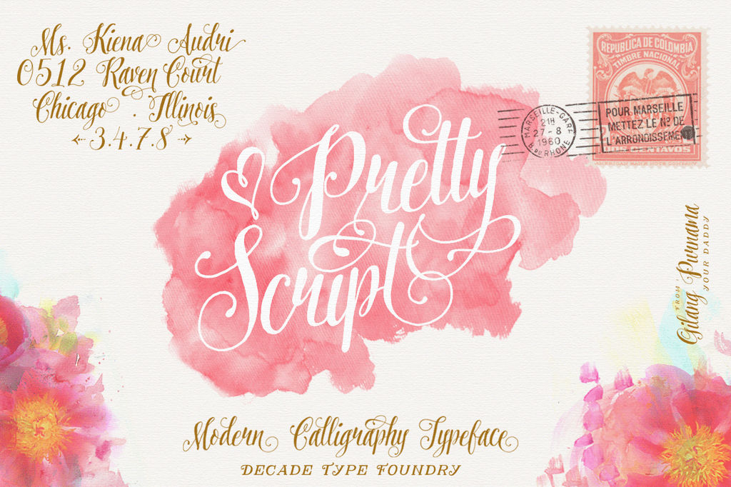Pretty Script (50%Off) by creativework247 on DeviantArt