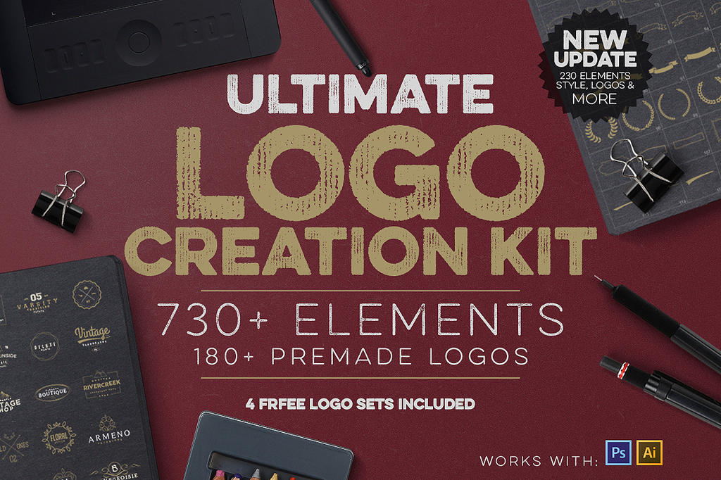 Logo Creation Kit Bundle Edition by creativework247 on DeviantArt