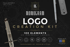 Logo Creation Kit - Monogram Edition
