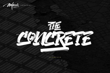 The Concrete Typeface