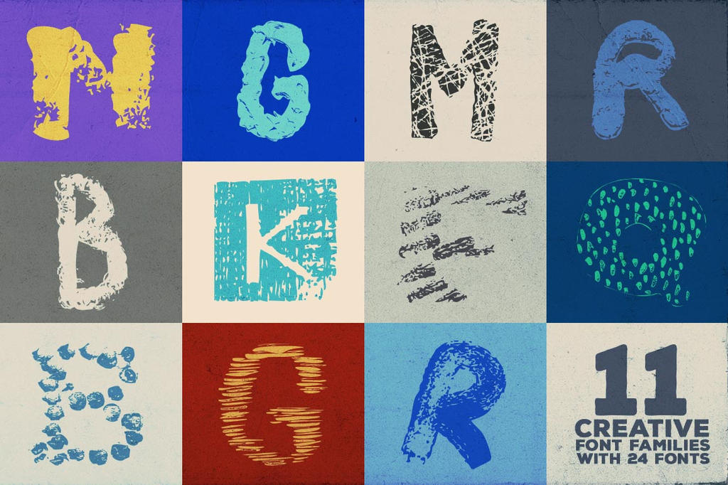 Artist Font Examples Artistic Fonts Bundle 1 by creativework247 on DeviantArt