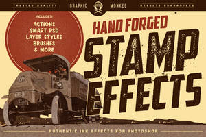 Hand Forged Stamp Effects