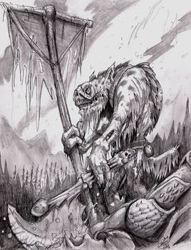 War Banner Gnoll - WoW