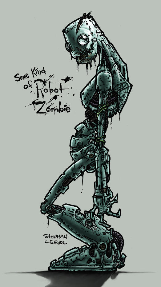 Some Kind Of Robot Zombie By Candy Shards On Deviantart