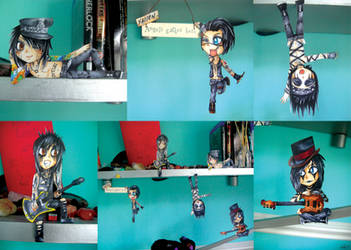 Black Veil Brides Paper Dolls