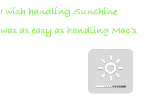 Handling Sunshine