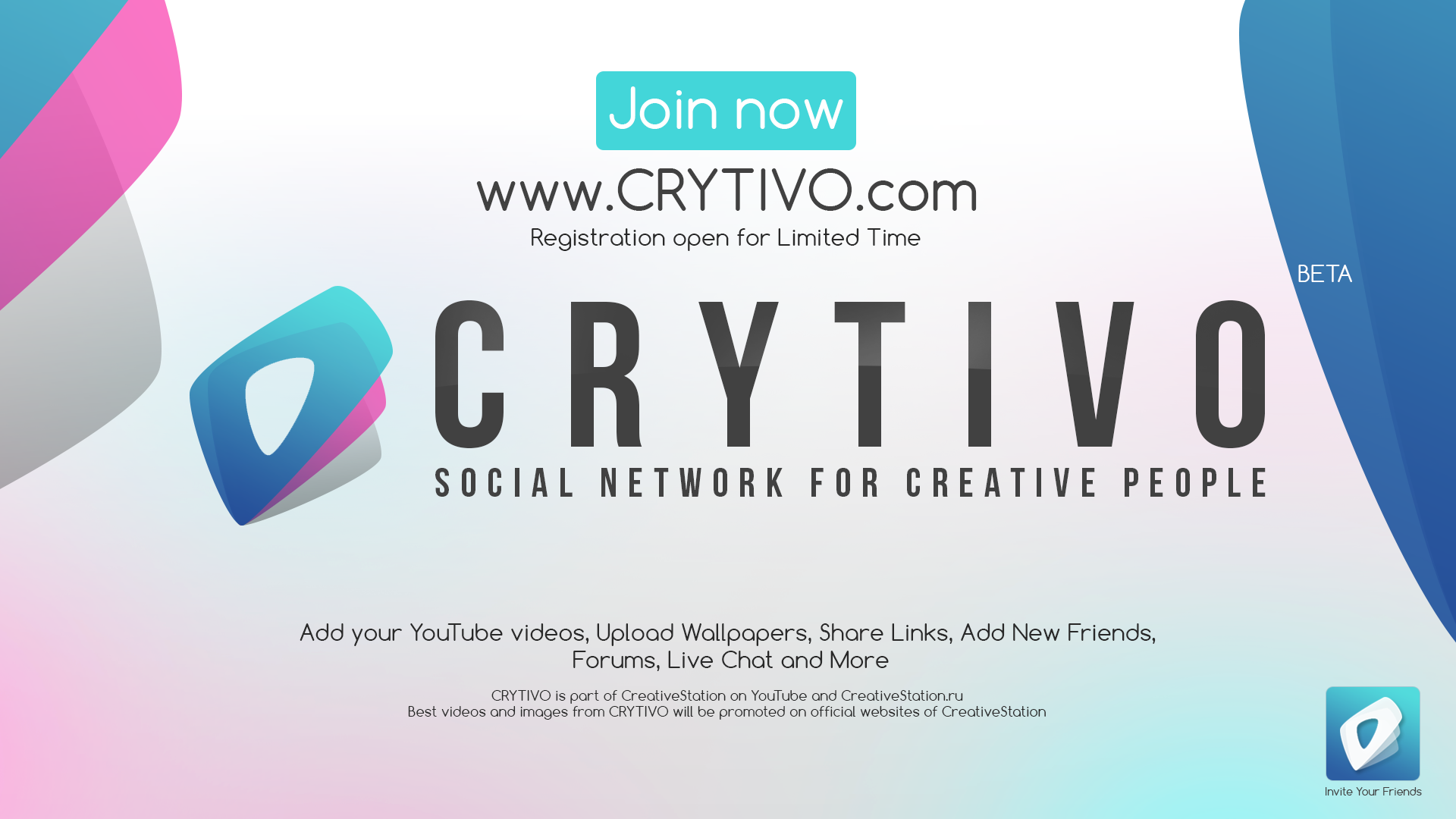 CRYTIVO- Network for Creative People