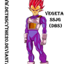 Vegeta Super Saiyajin God - Dragon Ball Super