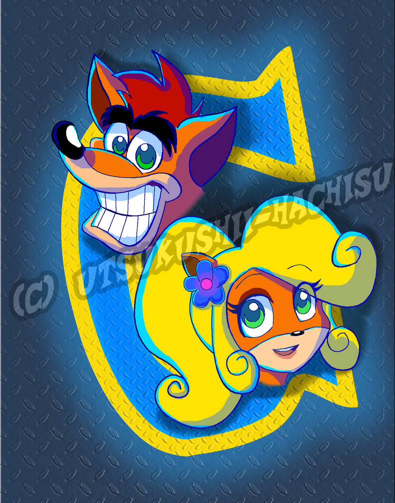 Crash n Coco logo tribute