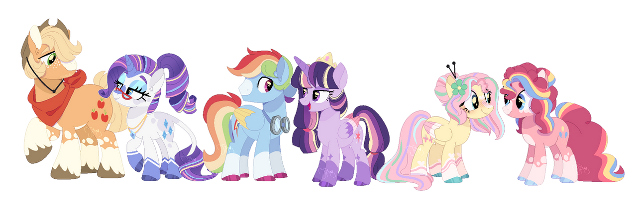 (old)Mane Six Headcannons