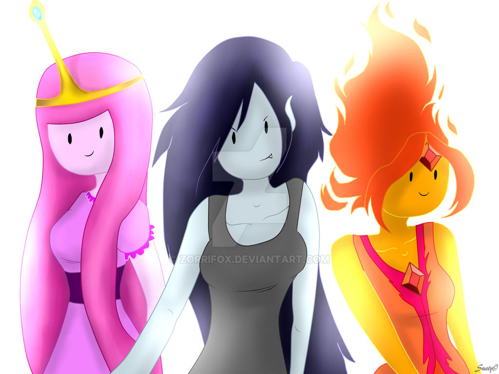 Two princesses, one queen. by ZorriFox on DeviantArt
