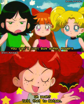 90's Anime Powerpuff Girls