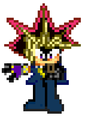 Yami-Yugi the hedgehog