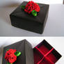 black masu gift box