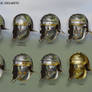 Roman Gallic Helmet Variations