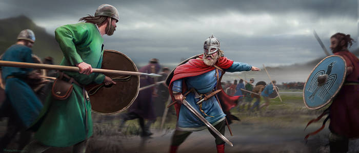 Tontut vs vikingarna krig