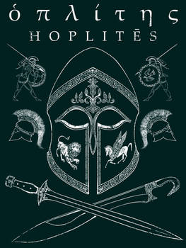 Hoplite t-shirt design