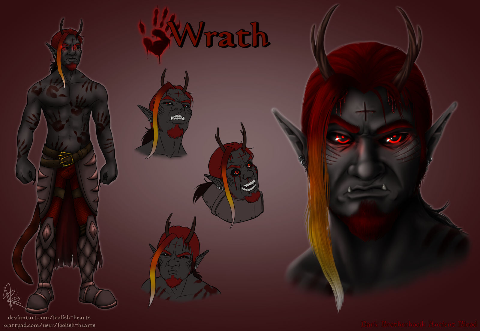 Wrath Matching Wrath (profile) by Foolish-Hearts on DeviantArt