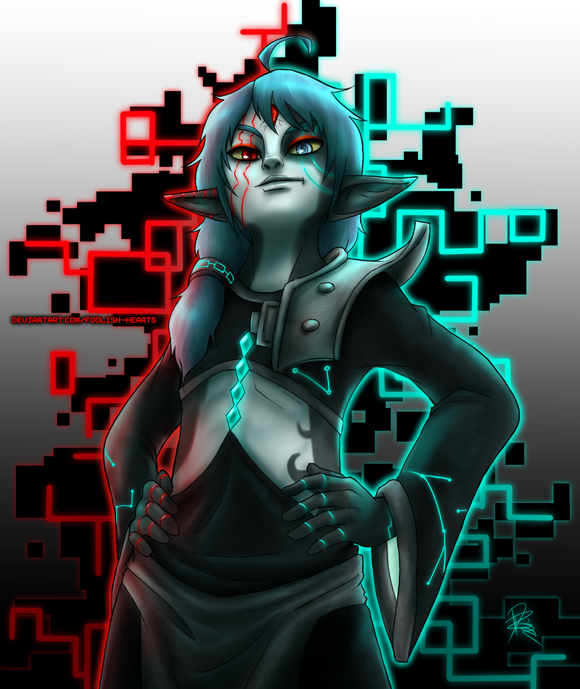 Corruption (Art Fight) by Foolish-Hearts on DeviantArt