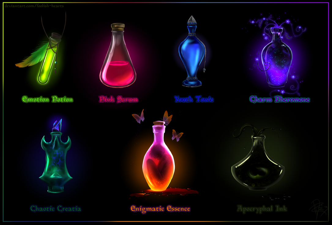 Vortex Potion Pick Your Potion by Foolish-Hearts on DeviantArt