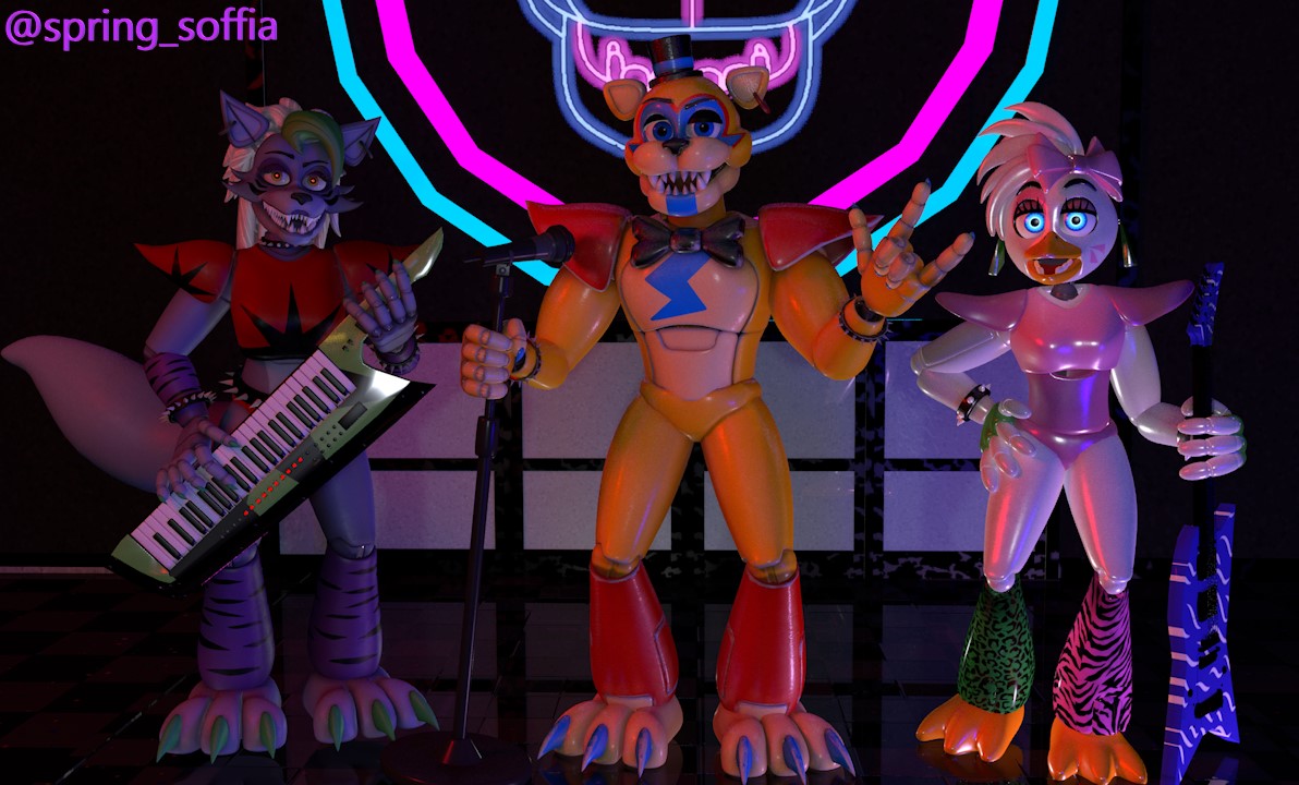 FNAF C4D Long-awaited Security Breach Release! by FluttershyKitten on  DeviantArt