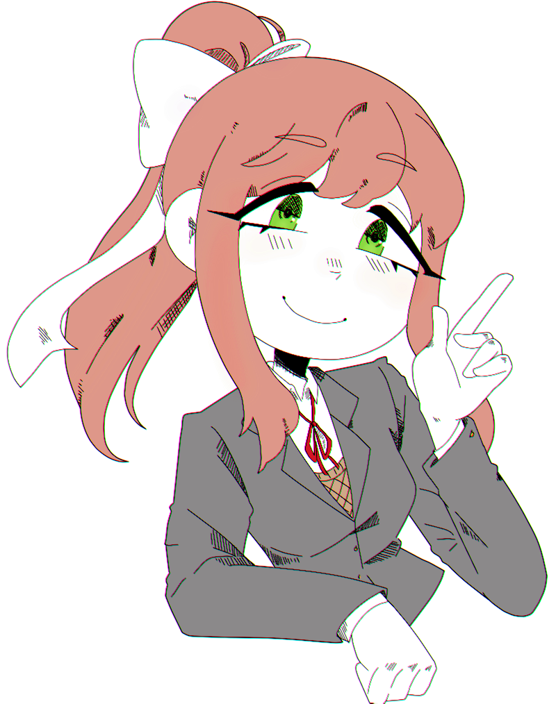 just monika!