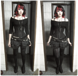 Skirt and corset  s2
