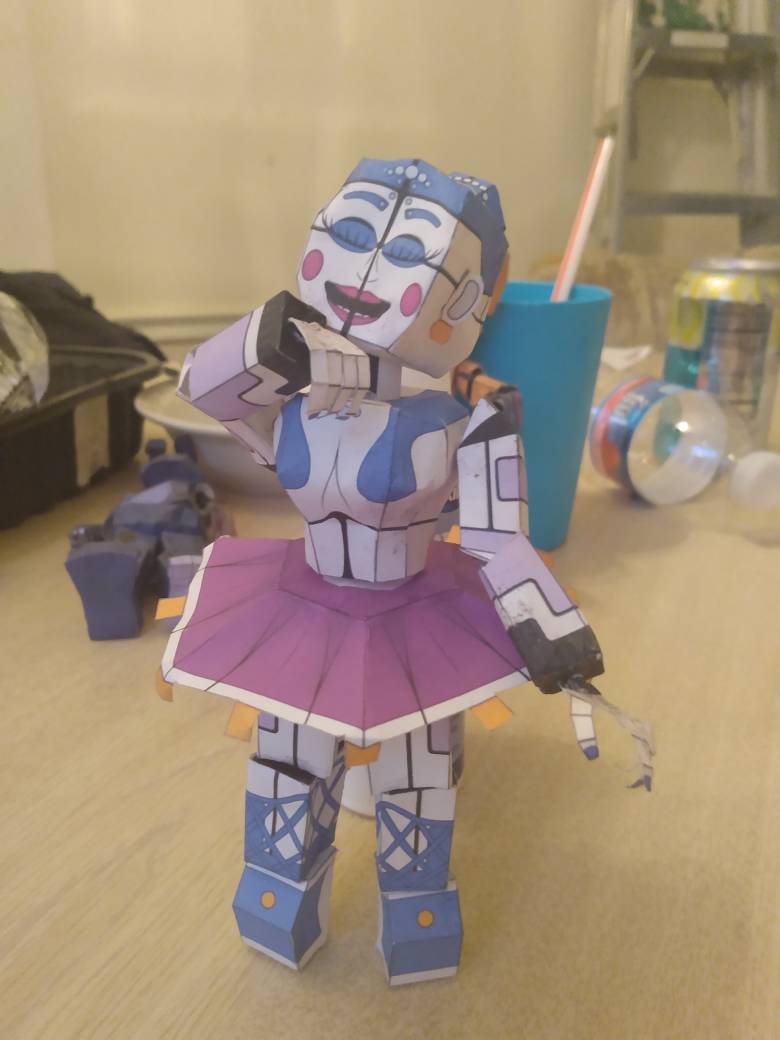 Ballora Papercraft Built by VincintAfton on DeviantArt