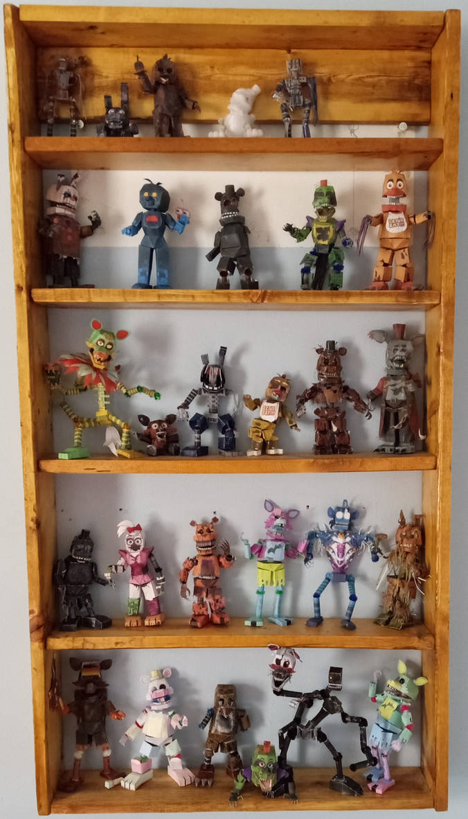 My Shelf With Papercraft Collection by VincintAfton on DeviantArt