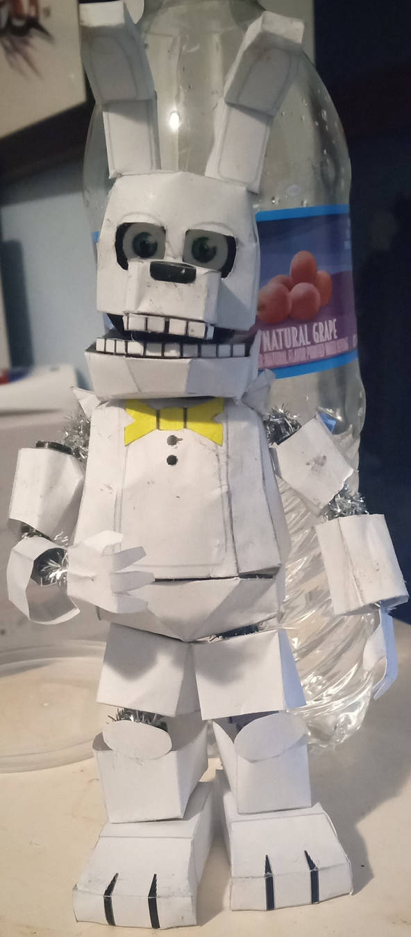 White Rabbit Papercraft Built by VincintAfton on DeviantArt